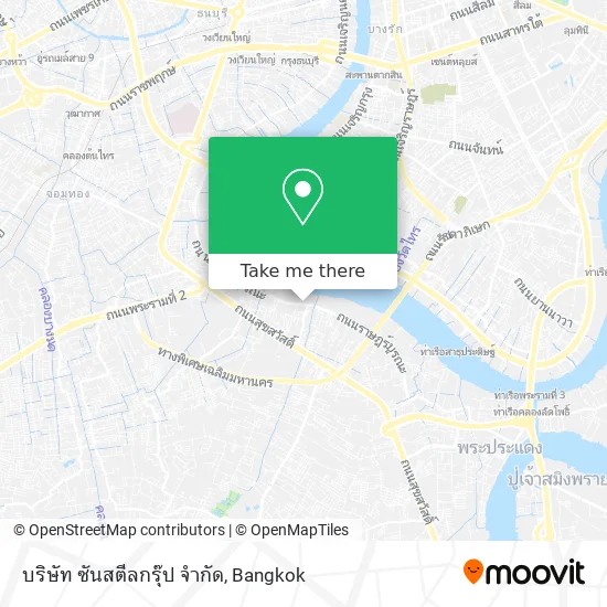 บริษัท ซันสตีลกรุ๊ป จำกัด map