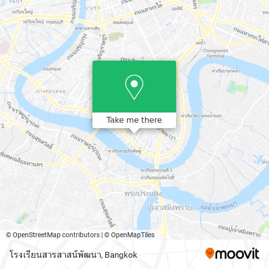 โรงเรียนสารสาสน์พัฒนา map