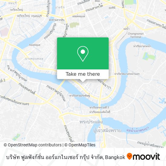 บริษัท ฟูลฟังก์ชั่น ออร์แกไนเซอร์ กรุ๊ป จำกัด map