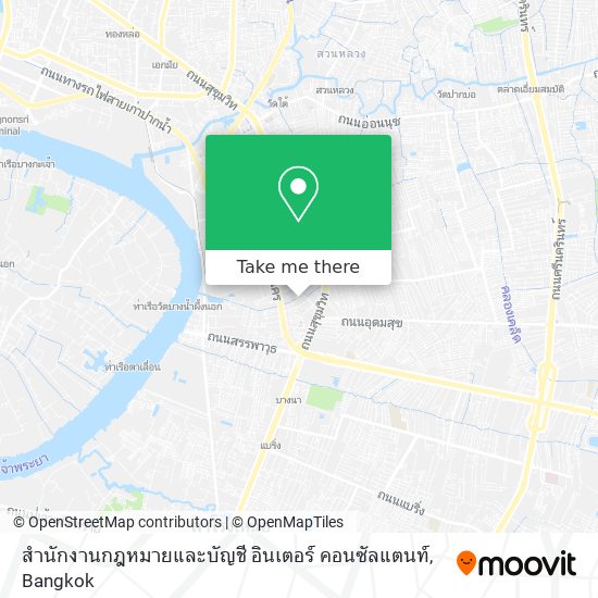 สำนักงานกฎหมายและบัญชี อินเตอร์ คอนซัลแตนท์ map