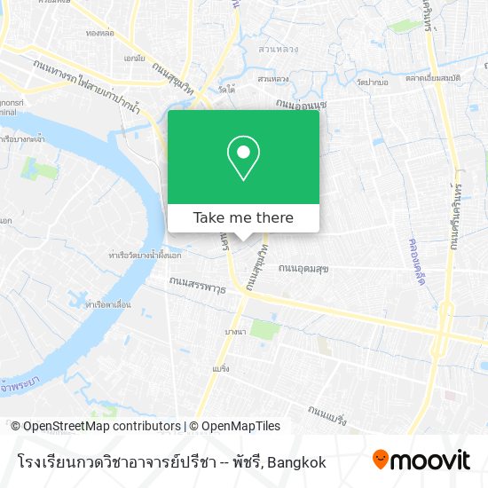 โรงเรียนกวดวิชาอาจารย์ปรีชา -- พัชรี map