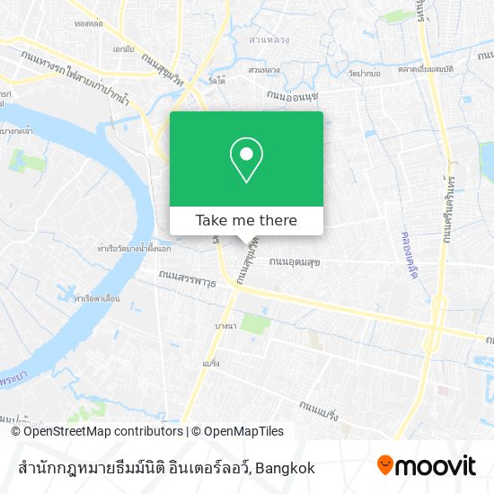 สำนักกฎหมายธีมม์นิติ อินเตอร์ลอว์ map