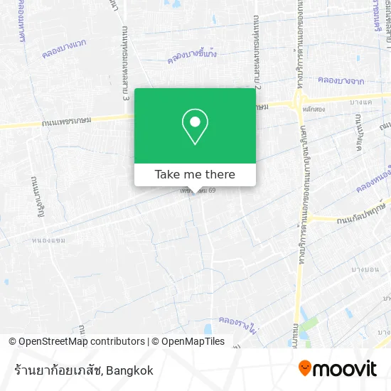 ร้านยาก้อยเภสัช map