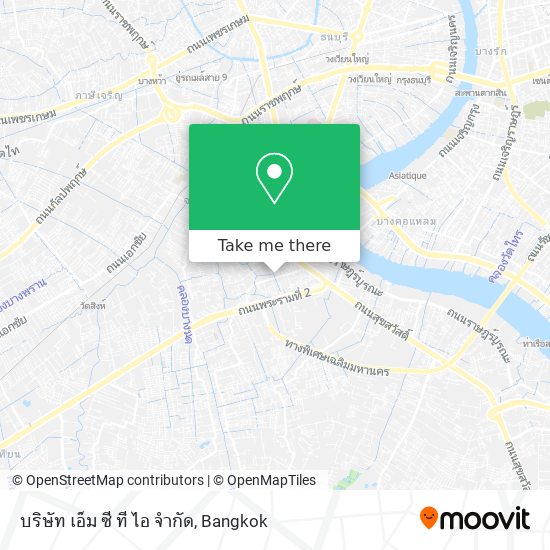 บริษัท เอ็ม ซี ที ไอ จำกัด map