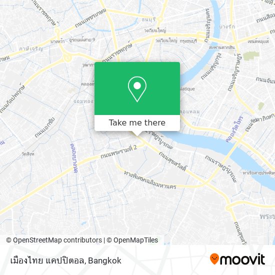 เมืองไทย แคปปิตอล map