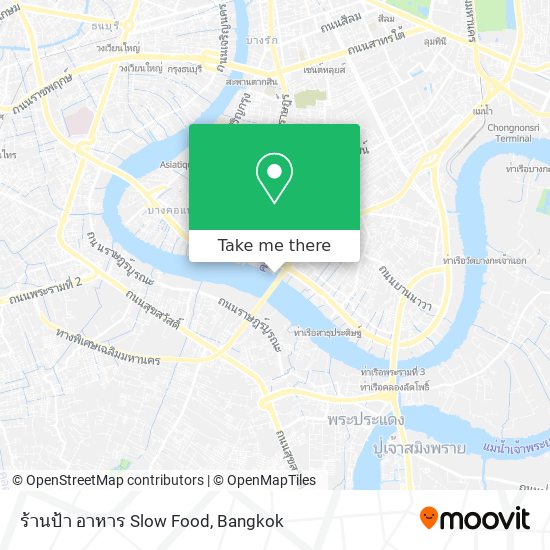 ร้านป้า อาหาร Slow Food map