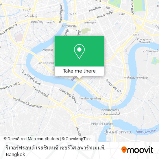 ริเวอร์ฟรอนต์ เรสซิเดนซ์ เซอร์วิส อพาร์ทเมนท์ map