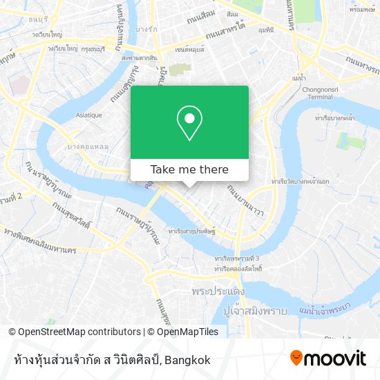 ห้างหุ้นส่วนจำกัด ส วินิตศิลป์ map