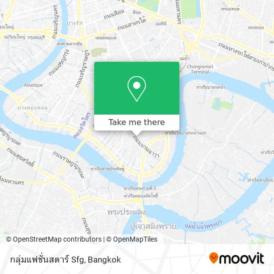 กลุ่มแฟชั่นสตาร์ Sfg map