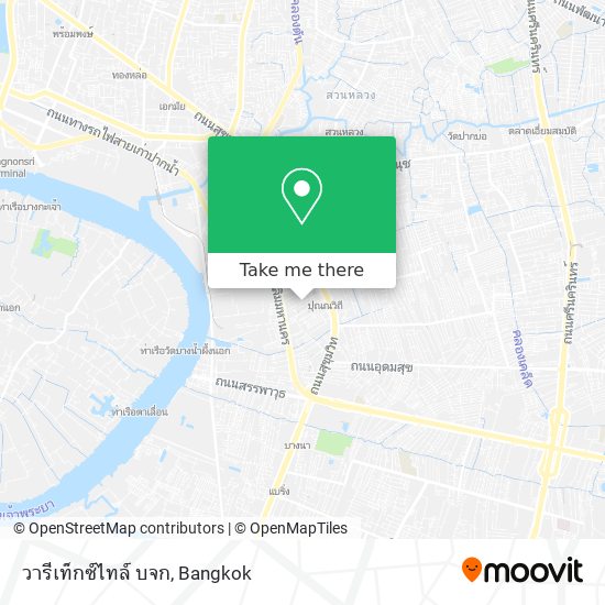 วารีเท็กซ์ไทล์ บจก map