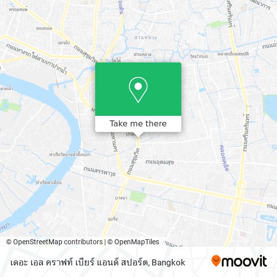 เดอะ เอล คราฟท์ เบียร์ แอนด์ สปอร์ต map