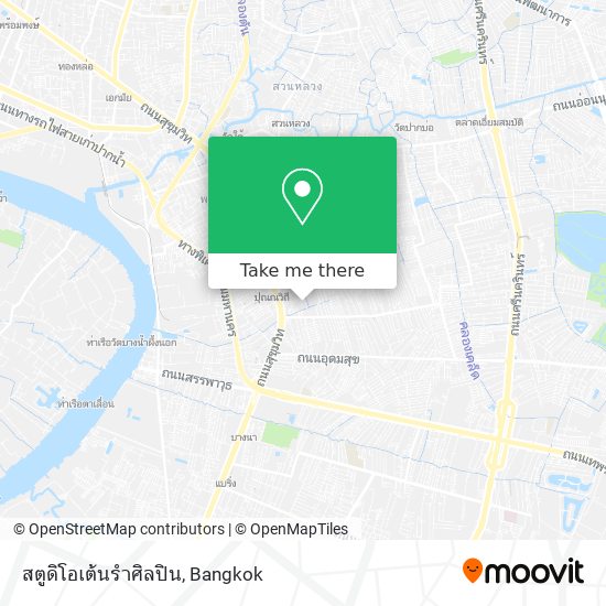 สตูดิโอเต้นรําศิลปิน map