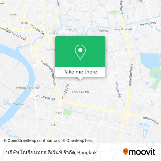 บริษัท โอเรียนทอล อีเว้นท์ จำกัด map