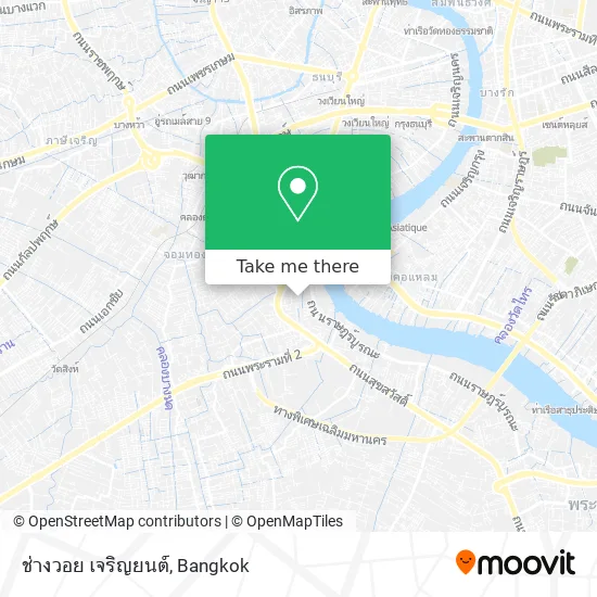 ช่างวอย เจริญยนต์ map
