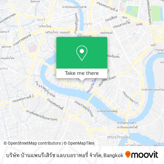 บริษัท บ้านแพนรีเสิร์ช แลบบอราทอรี่ จำกัด map