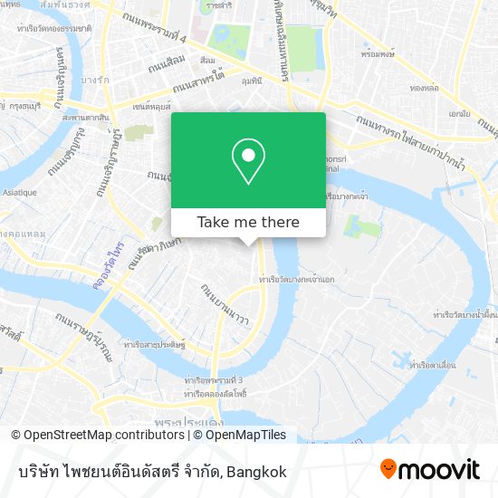 บริษัท ไพชยนต์อินดัสตรี จำกัด map