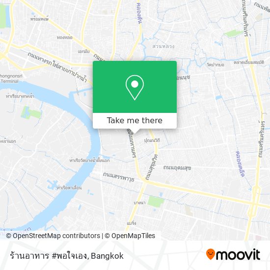 ร้านอาหาร #พอใจเอง map