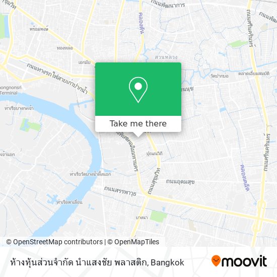 ห้างหุ้นส่วนจำกัด นำแสงชัย พลาสติก map