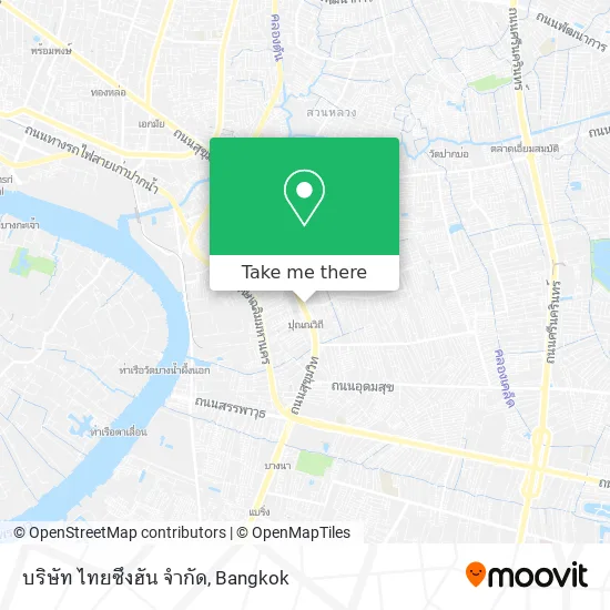 บริษัท ไทยซึงฮัน จำกัด map