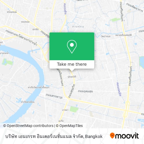 บริษัท เอนเกรท อินเตอร์เนชั่นแนล จำกัด map