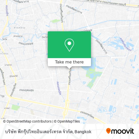 บริษัท พีกรุ๊ปไทยอินเตอร์เทรด จำกัด map