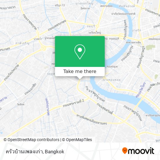 ครัวบ้านเพลงเก่า map