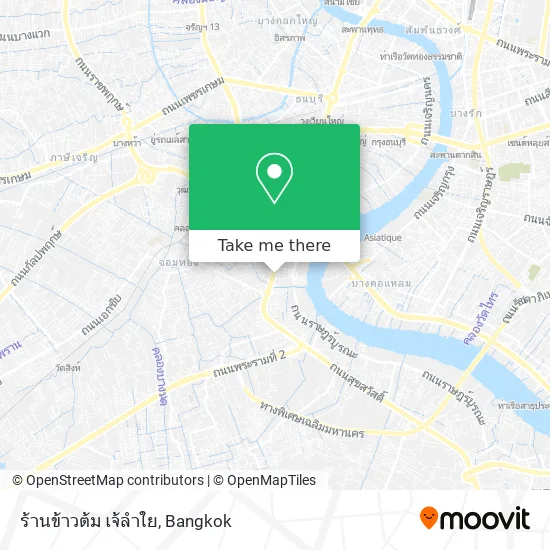 ร้านข้าวต้ม เจ้ลำใย map