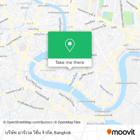 บริษัท มาร์เวล วิชั่น จํากัด map