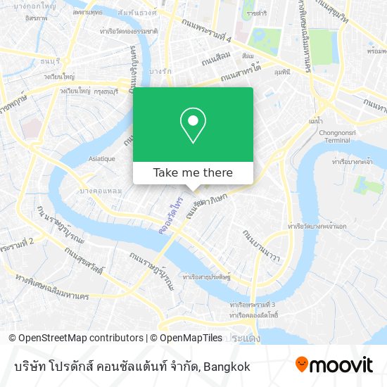 บริษัท โปรดักส์ คอนซัลแต้นท์ จำกัด map