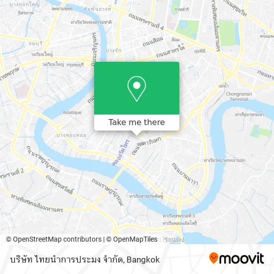 บริษัท ไทยนำการประมง จำกัด map