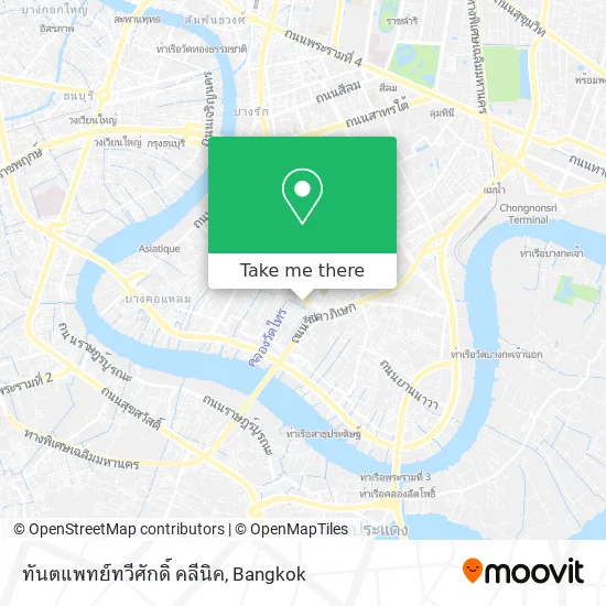 ทันตแพทย์ทวีศักดิ์ คลีนิค map