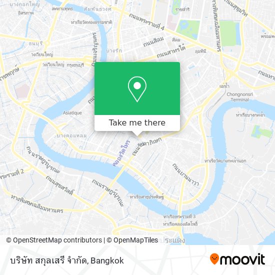 บริษัท สกุลเสรี จำกัด map