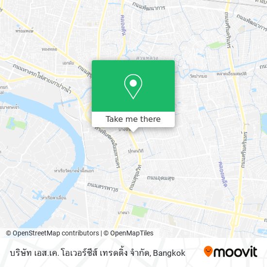 บริษัท เอส.เค. โอเวอร์ซีส์ เทรดดิ้ง จำกัด map