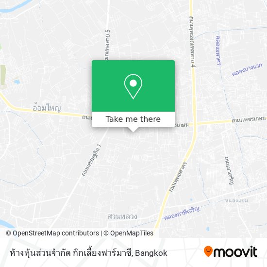 ห้างหุ้นส่วนจำกัด ก๊กเลี้ยงฟาร์มาซี map