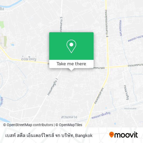 เบสท์ สตีล เอ็นเตอร์ไพรส์ จก บริษัท map