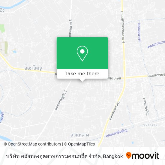 บริษัท คลังทองอุตสาหกรรมคอนกรีต จำกัด map