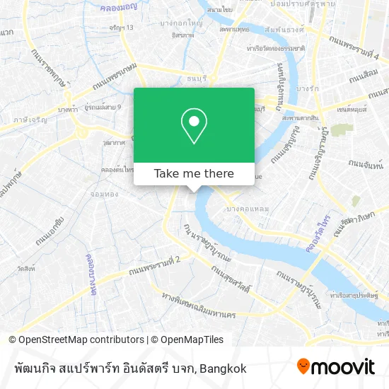 พัฒนกิจ สแปร์พาร์ท อินดัสตรี บจก map