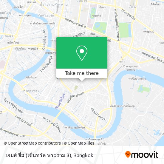 เจมส์ ชีส (เซ็นทรัล พระราม 3) map