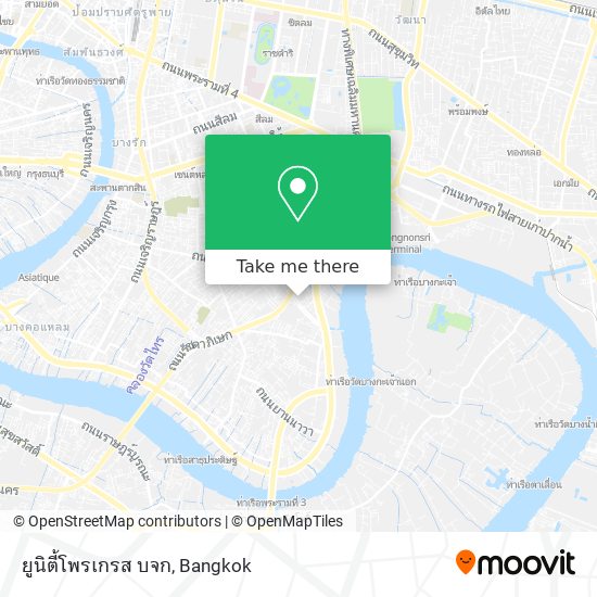 ยูนิตี้โพรเกรส บจก map