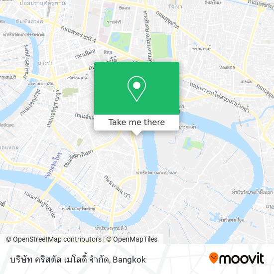 บริษัท คริสตัล เมโลดี้ จำกัด map