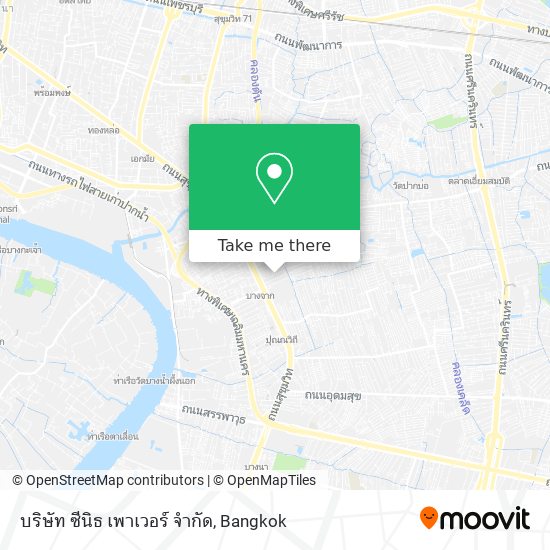 บริษัท ซีนิธ เพาเวอร์ จำกัด map