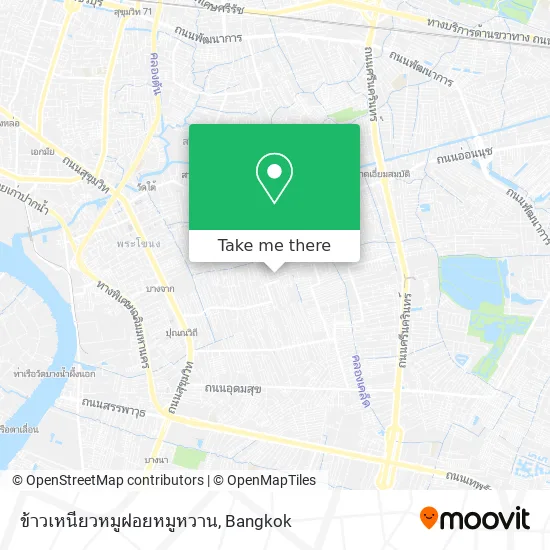 ข้าวเหนียวหมูฝอยหมูหวาน map