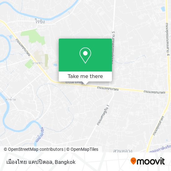 เมืองไทย แคปปิตอล map