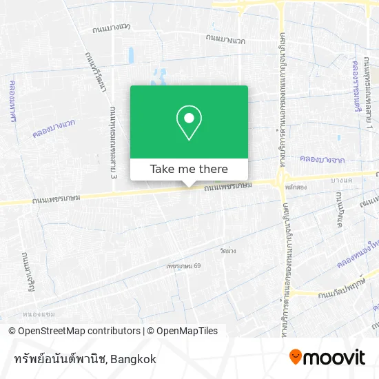 ทรัพย์อนันต์พานิช map