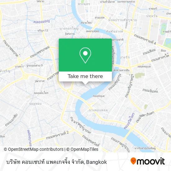 บริษัท คอนเซปท์ แพคเกจจิ้ง จำกัด map