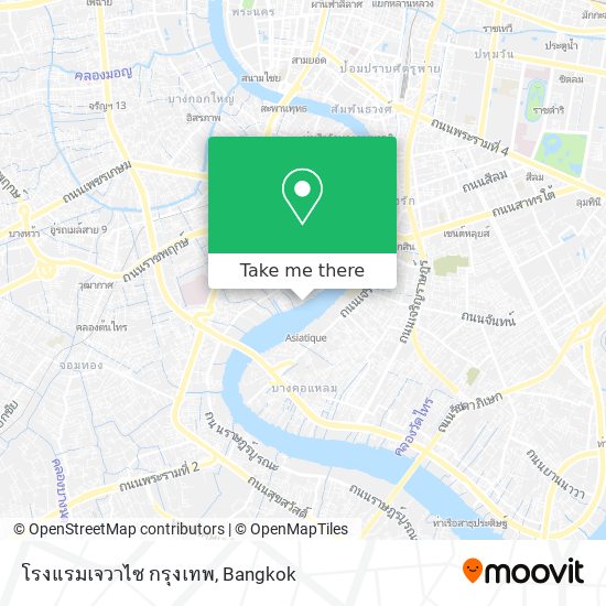 โรงแรมเจวาไซ กรุงเทพ map