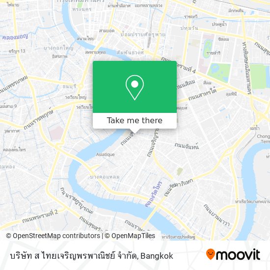 บริษัท ส ไทยเจริญพรพาณิชย์ จำกัด map