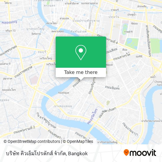 บริษัท คิวเอ็มโปรดักส์ จำกัด map