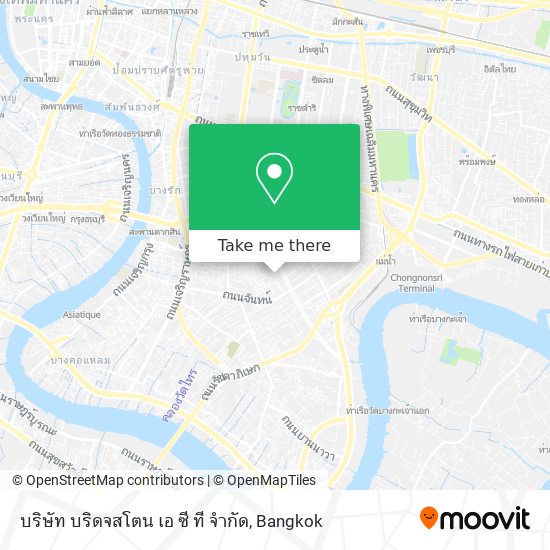 บริษัท บริดจสโตน เอ ซี ที จำกัด map