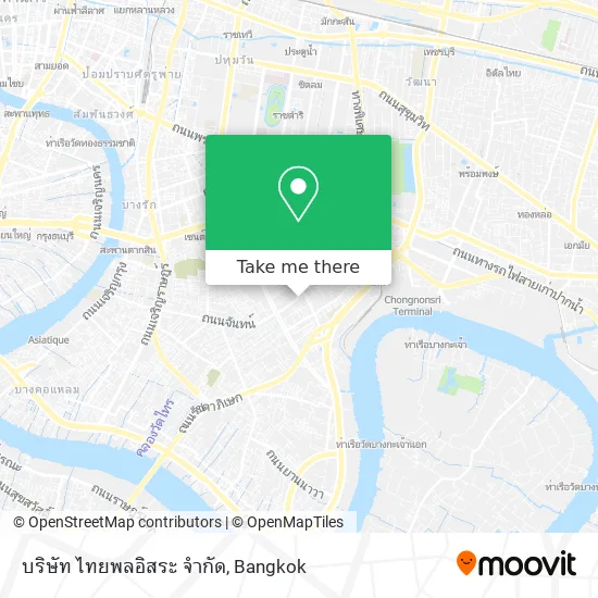 บริษัท ไทยพลอิสระ จำกัด map